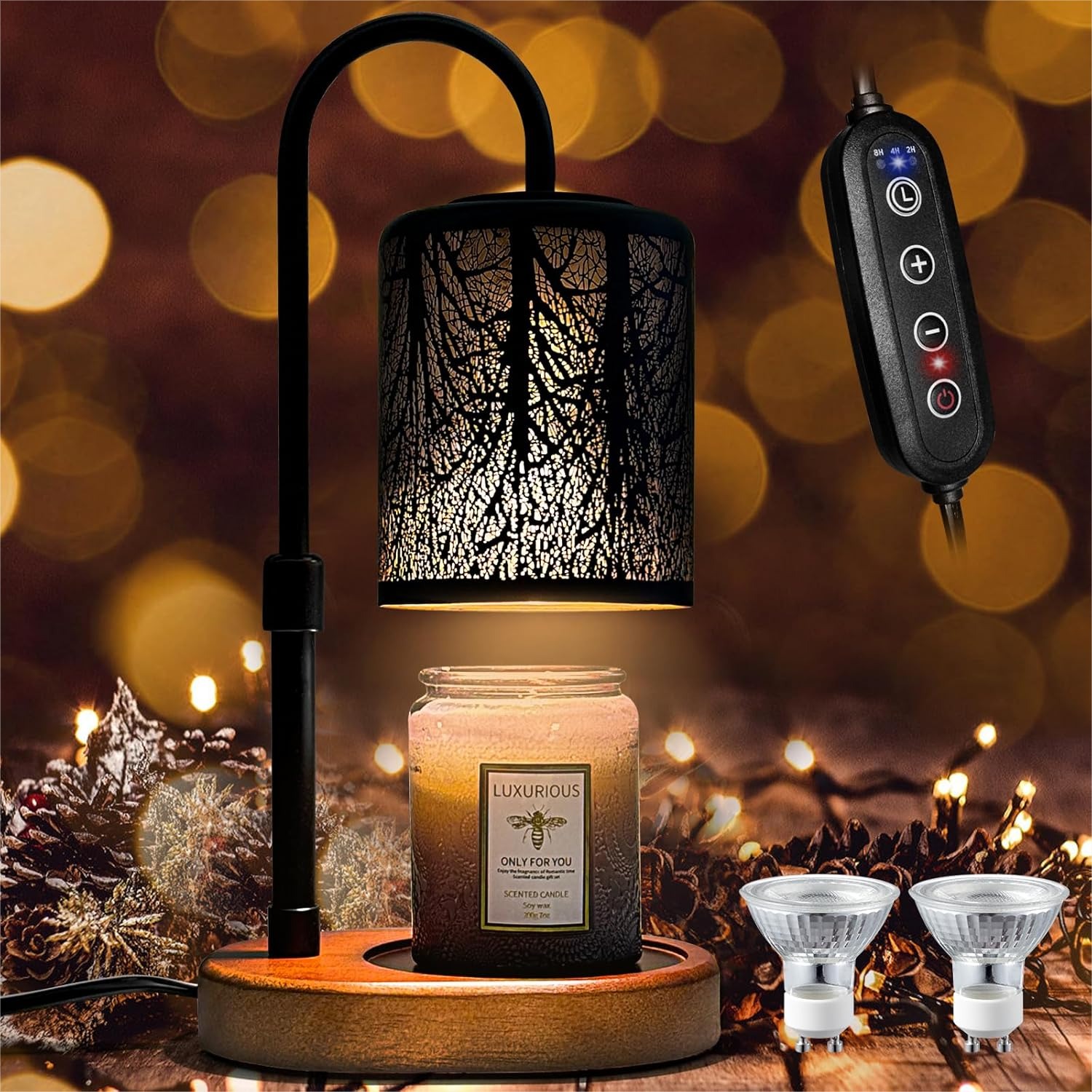 Home Decor Free Images - Electric Candle Warmer With Timer And