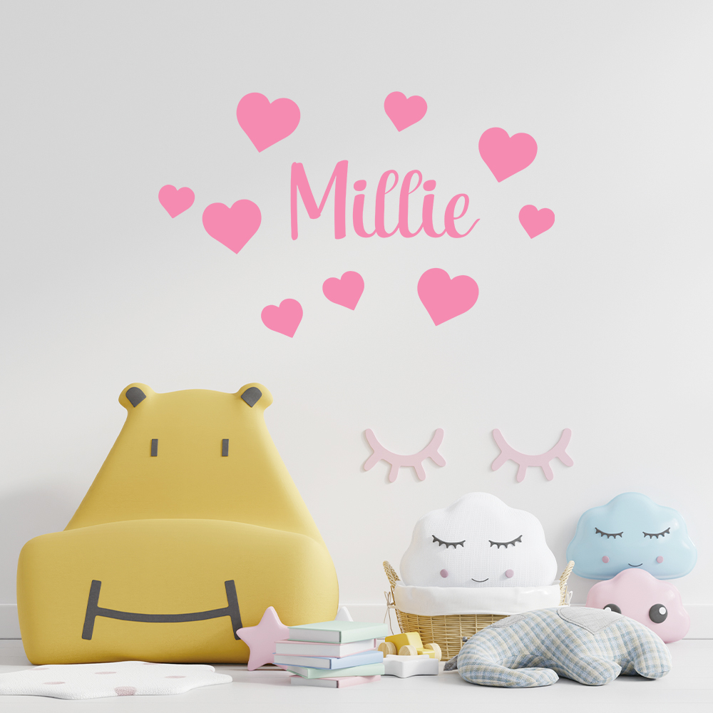 Home Decor Lovely Home - 1pc Beauty Personalize Custom Name Love