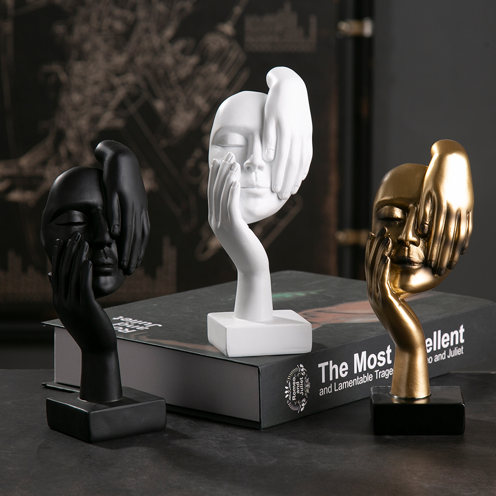 Abstract Sculpture Resin - European crafts ornaments simple abstract figure