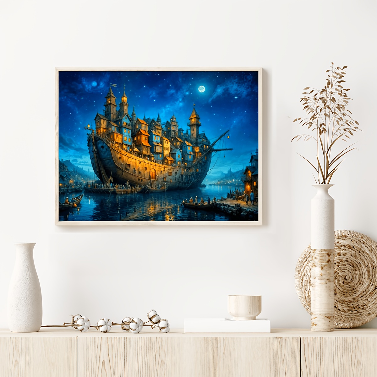 Home Decor Under 1000 - 500/1000/1200/2000PCS Puzzles for Adults Houses Under