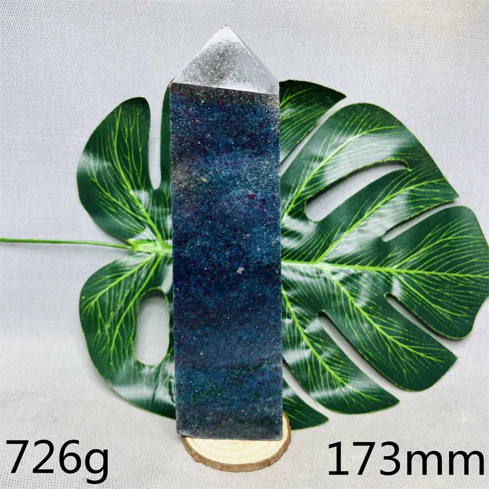 Home Decor Za - Ruby and Sapphire Towers Natural Gems