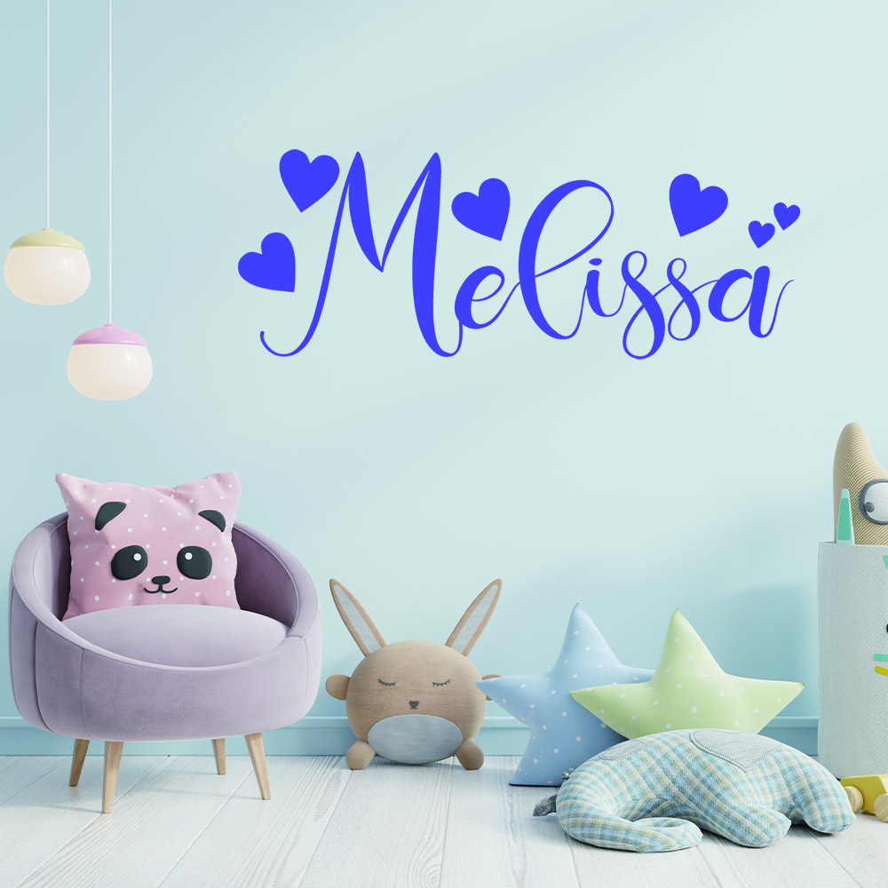 Home Decor Lovely Home - 1pc Diy Personalize Custom Name love