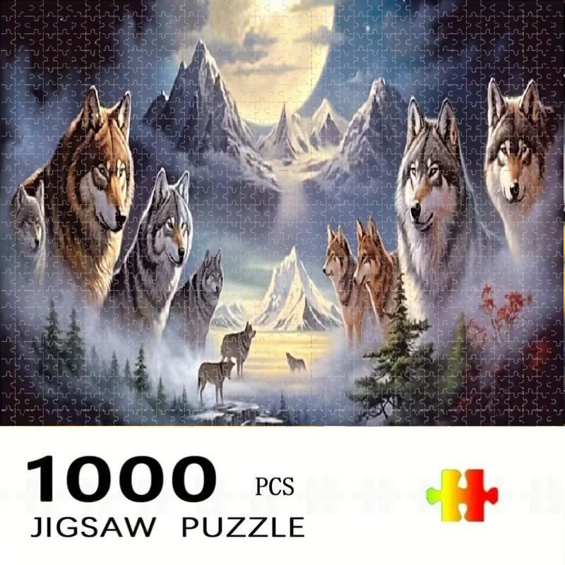 Home Decor Under 1000 - Jigsaw Puzzle 1000 Pieces Mountains Under