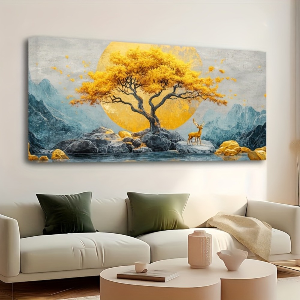 Home Decor Yellow - 1.5 inch thick pine solid wood