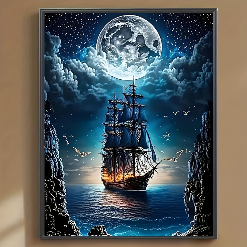 Home Decor Under 1000 - 500/1000/1200/2000PCS Puzzles for Adults, Ocean Cruise