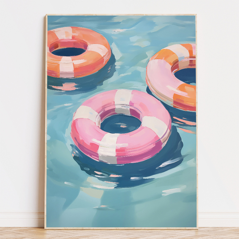 Colorful Pool Float Lifebuoy P - Floating Shelves review and price