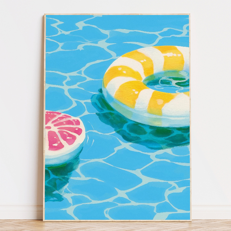 Colorful Pool Float Lifebuoy P - Floating Shelves review and price