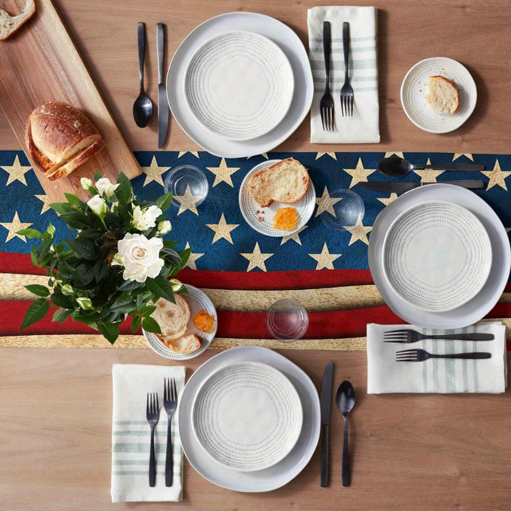 USA Flag Table Runner Compatib - Home Decor Usa review and price