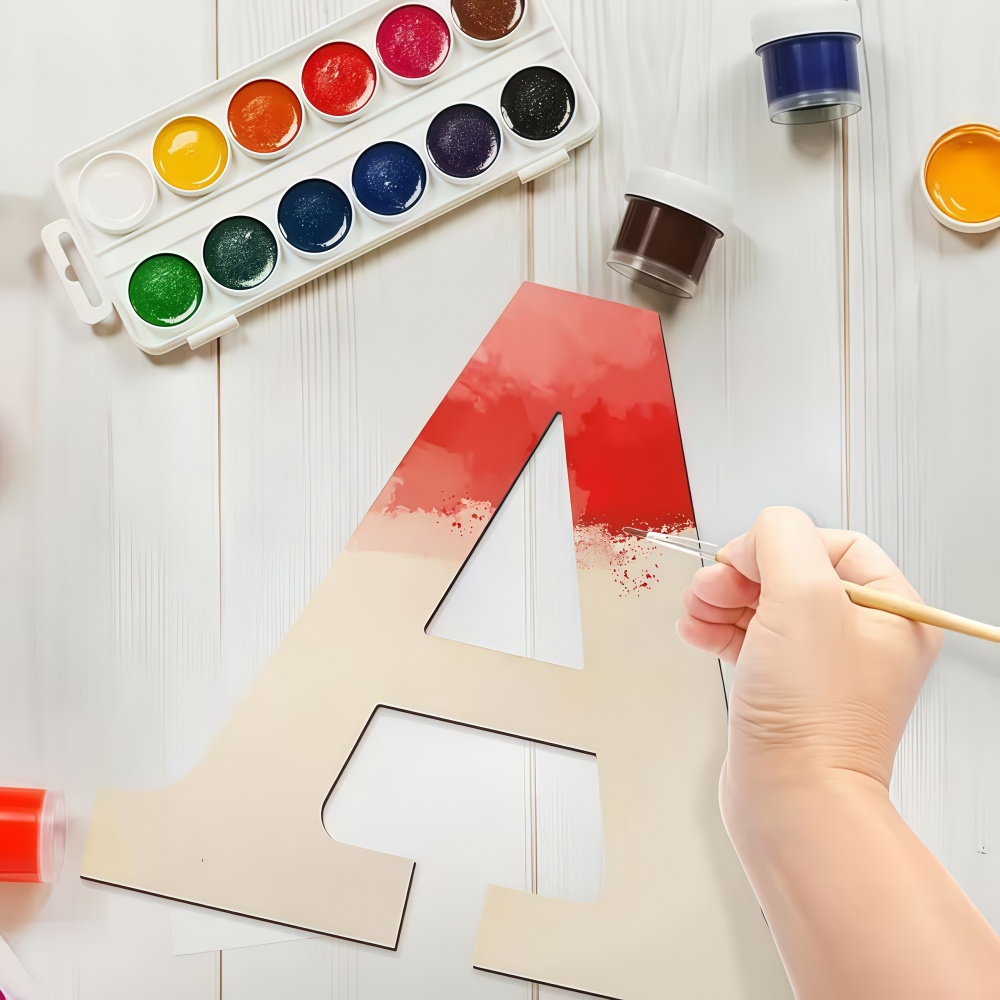 26pcs Designable Wood Letters  - Wooden Letter Sign review and price