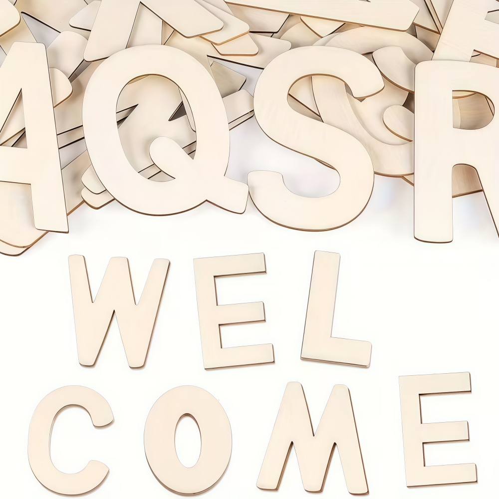 26pcs Designable Wood Letters  - Wooden Letter Sign review and price