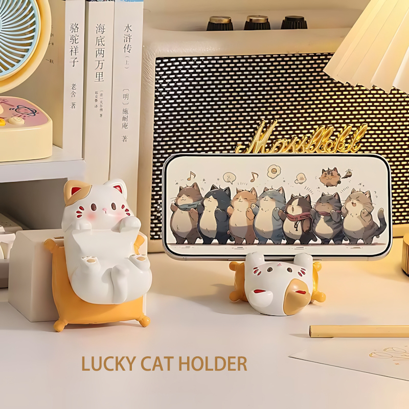 Cute Cartoon Cat Desktop Ornam - Home Decor Glass review and price