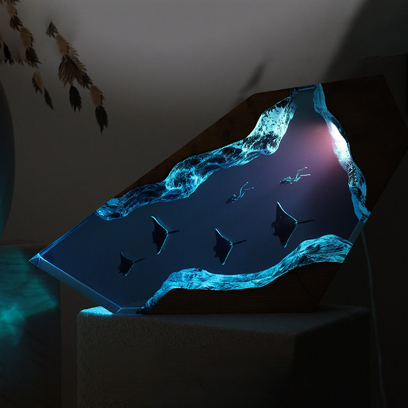 Marine Micro-Scene Table Decor - Home Decor Resin review and price