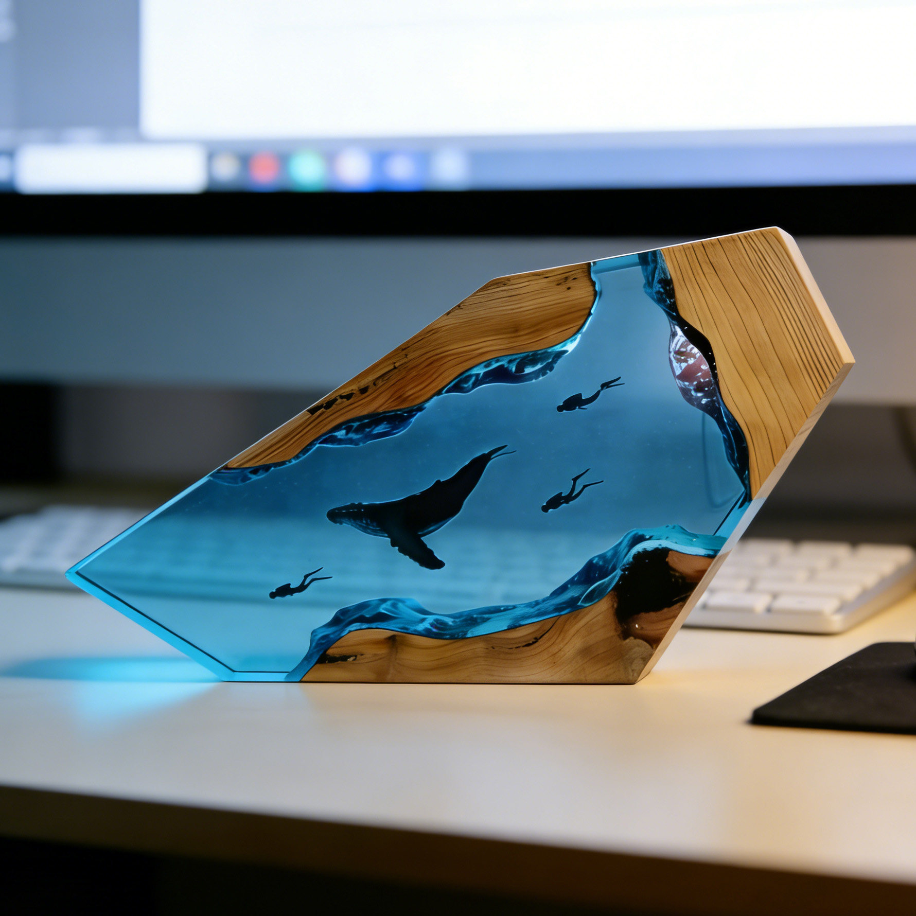 Marine Micro-Scene Table Decor - Home Decor Resin review and price