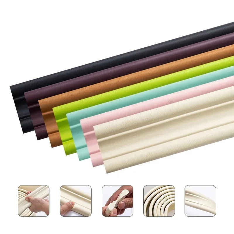 5M NBR Soft Wall Trim Lines Se - Home Decor Wall Molding review and price