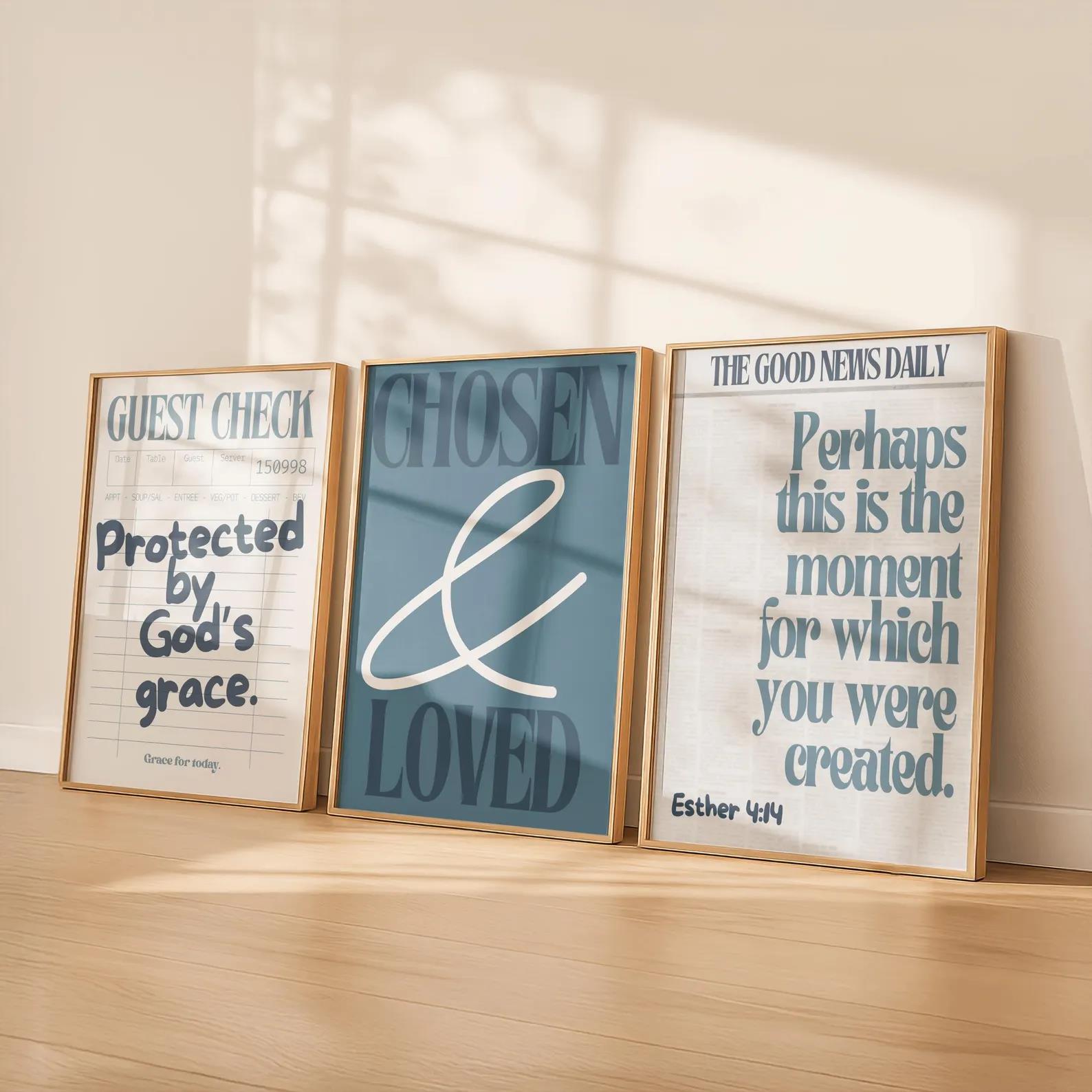 Christian Bible Verse Chosen & - Home Decor Lovely Home review and price