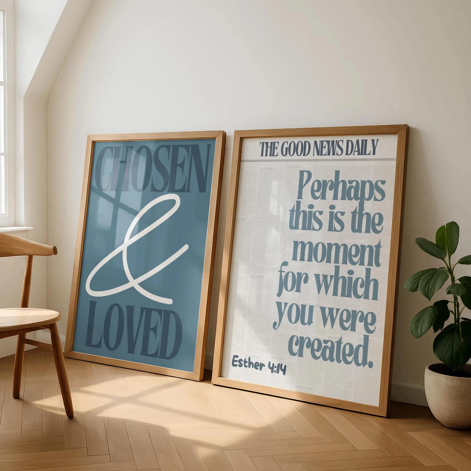 Christian Bible Verse Chosen & - Home Decor Lovely Home review and price