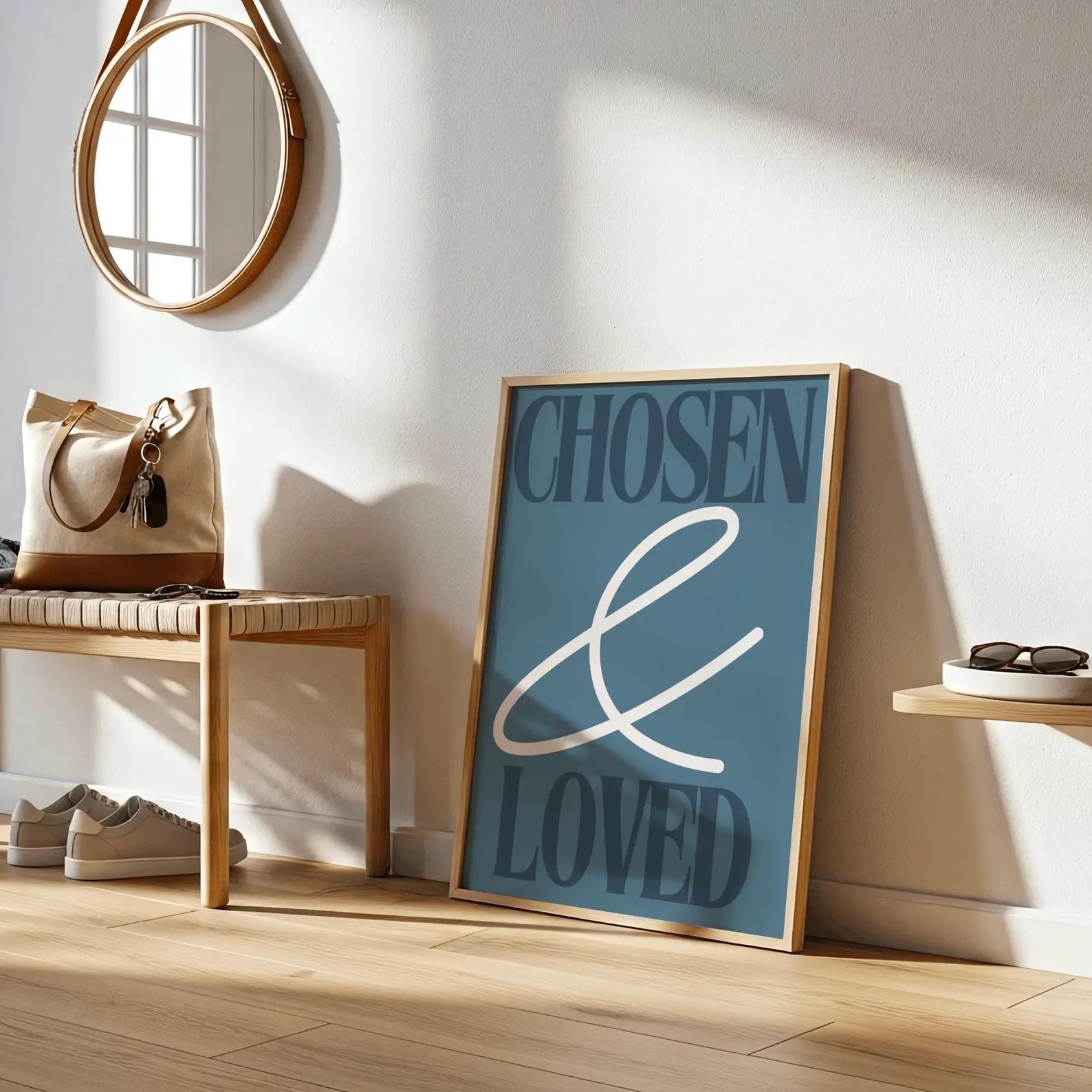Christian Bible Verse Chosen & - Home Decor Lovely Home review and price