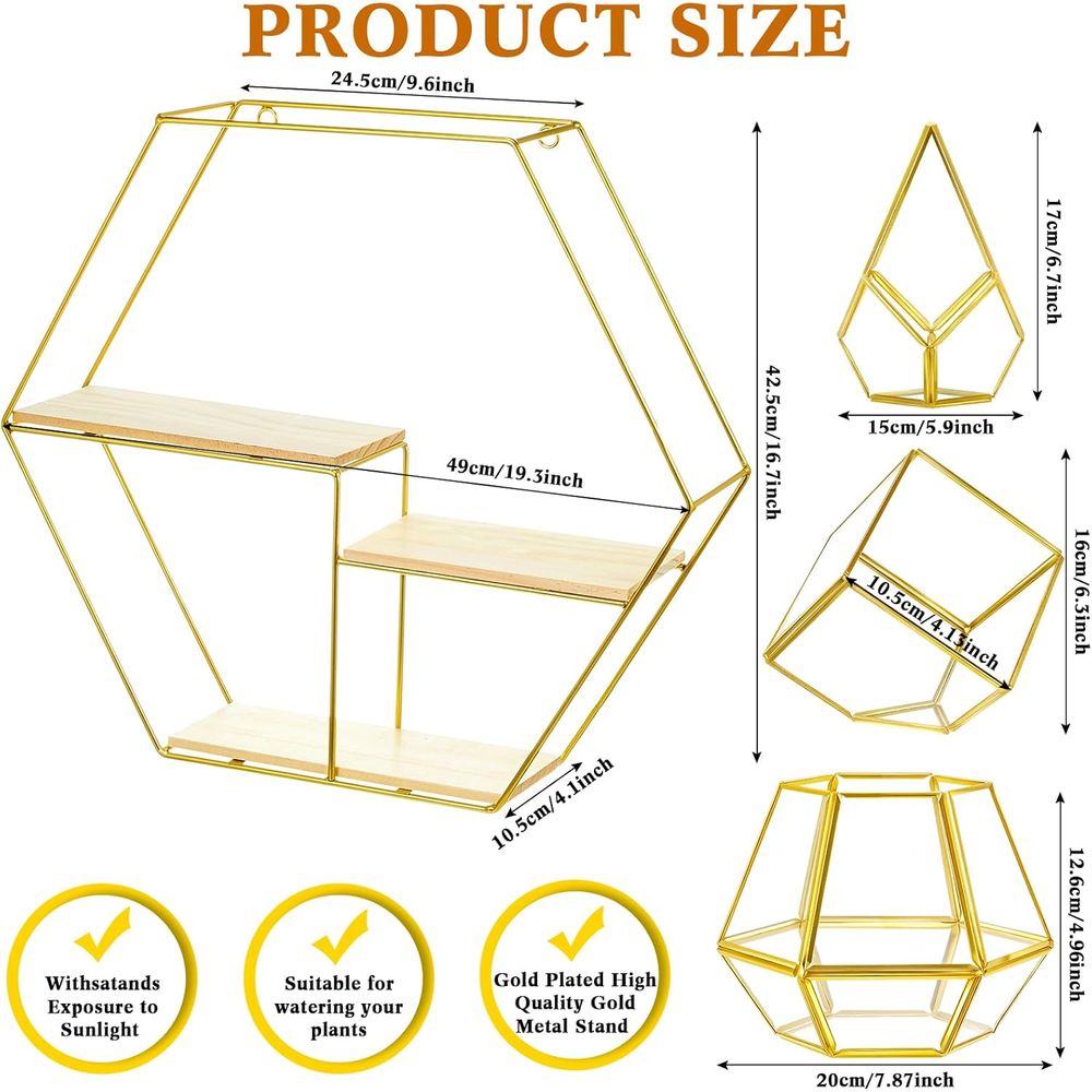 Decorative Metal Wall Shelves  - Floating Shelves review and price
