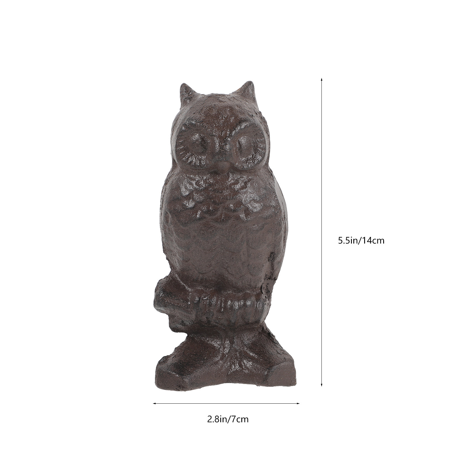 Lovely Owl Sculpture Iron Gard - Home Decor Garden Ideas review and price