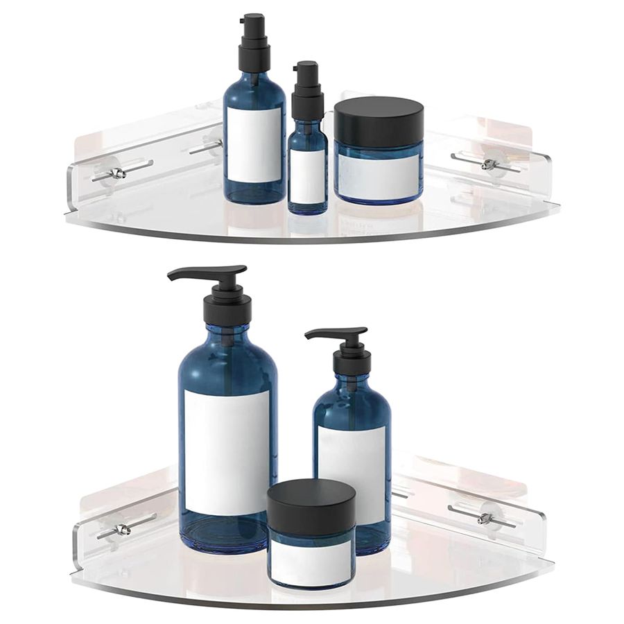 of 2 Shower Caddy Bathroom She - Floating Shelves review and price