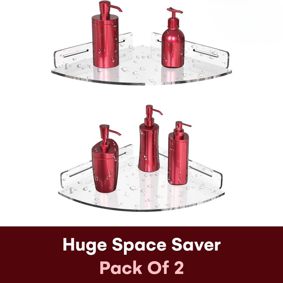 of 2 Shower Caddy Bathroom She - Floating Shelves review and price