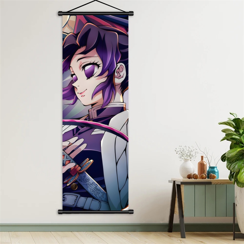 Shinobu Kocho Demon Slayer Art - Home Decor Fabric review and price