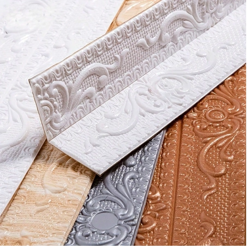 1ROLL 2.3MX12CM Skirting Ceili - Home Decor Wall Molding review and price
