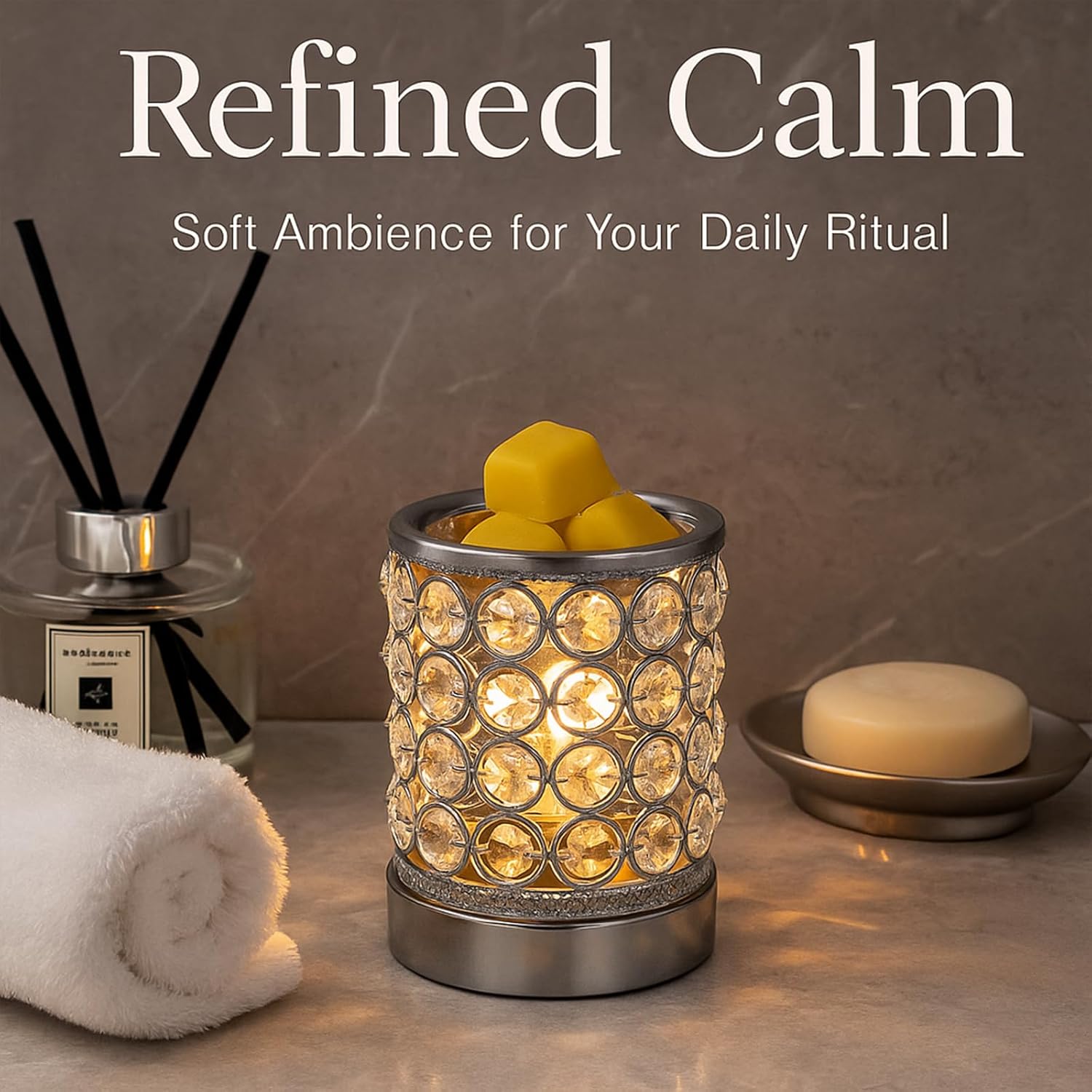Electric Crystal Wax Melt Warm - Home Decor Free Images review and price