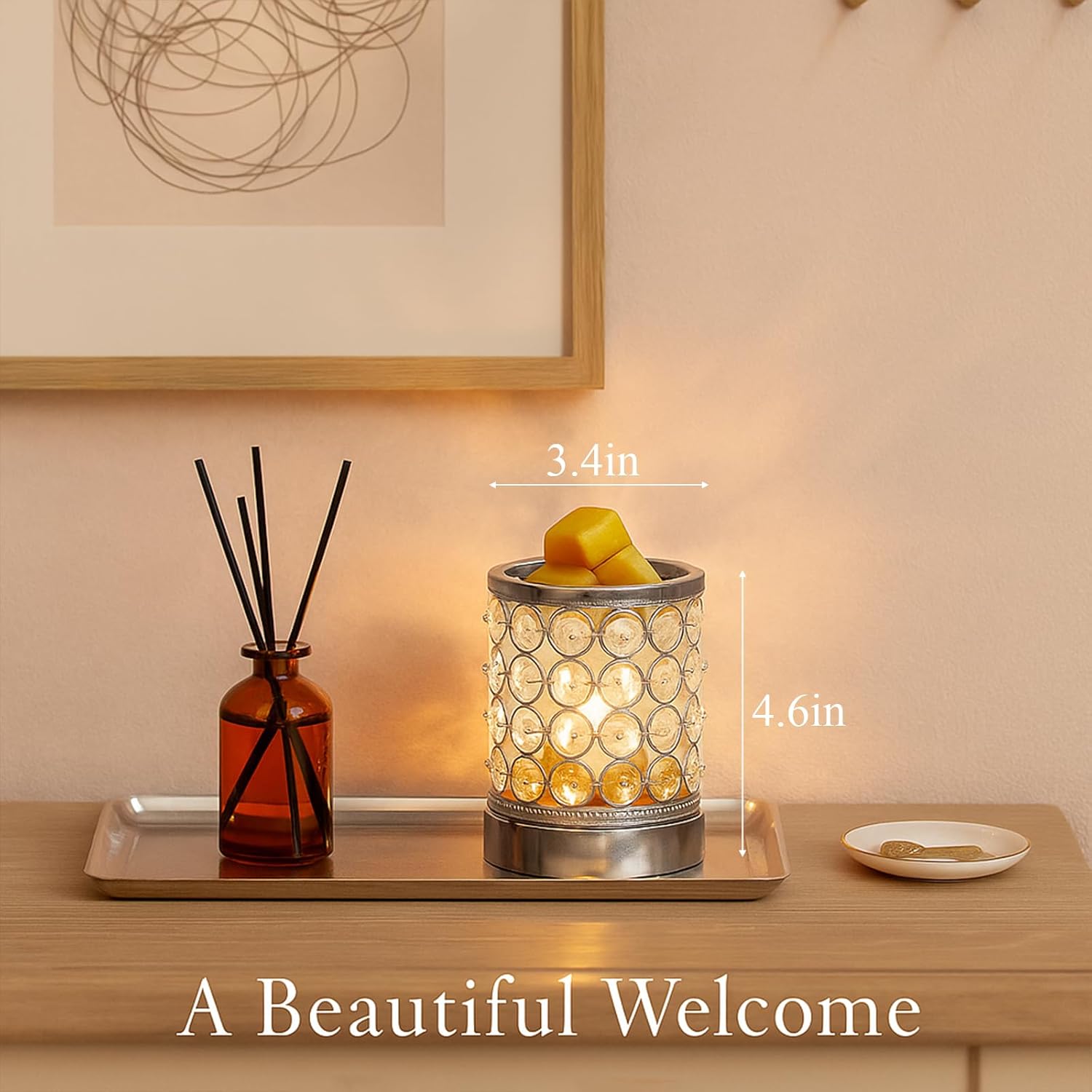 Electric Crystal Wax Melt Warm - Home Decor Free Images review and price