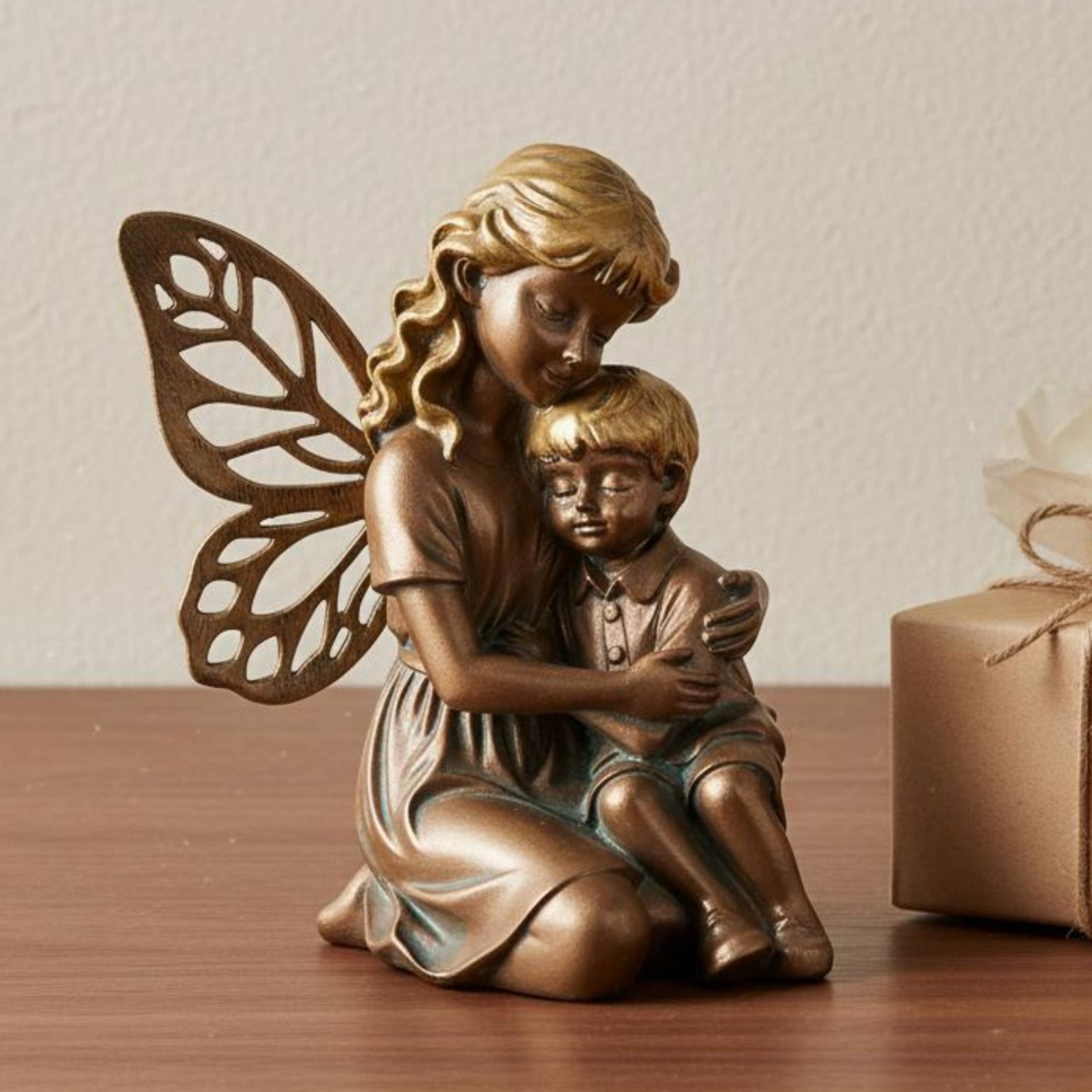 Copper Color Fairy Ornament Lu - Home Decor Garden Ideas review and price