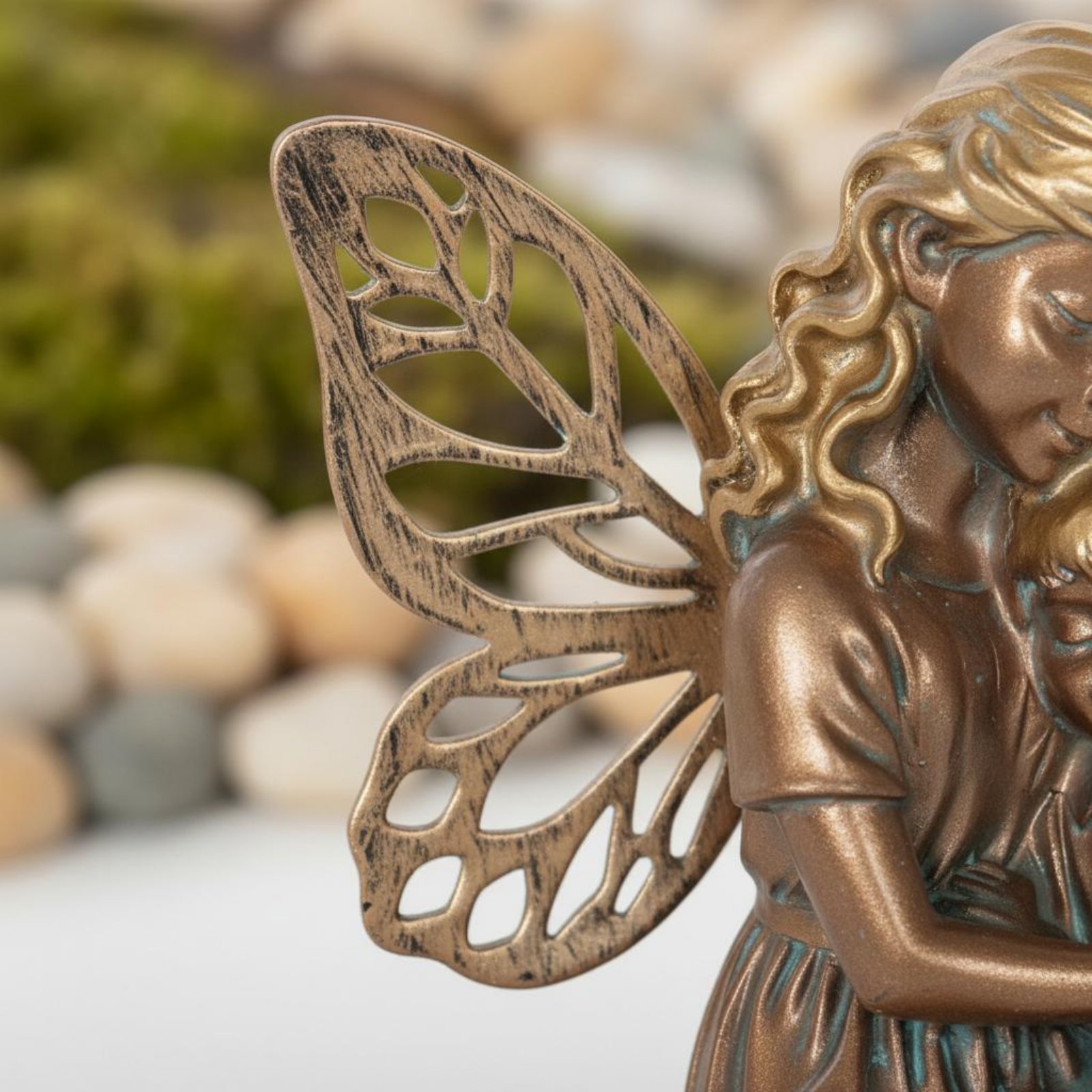 Copper Color Fairy Ornament Lu - Home Decor Garden Ideas review and price