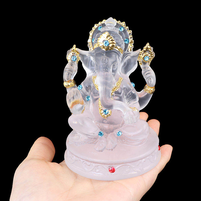 Resin Ganesha Statue Buddha El - Home Decor Za review and price