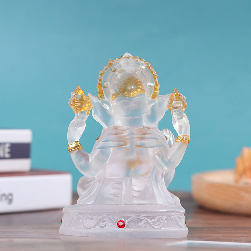 Resin Ganesha Statue Buddha El - Home Decor Za review and price