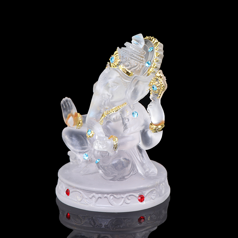 Resin Ganesha Statue Buddha El - Home Decor Za review and price