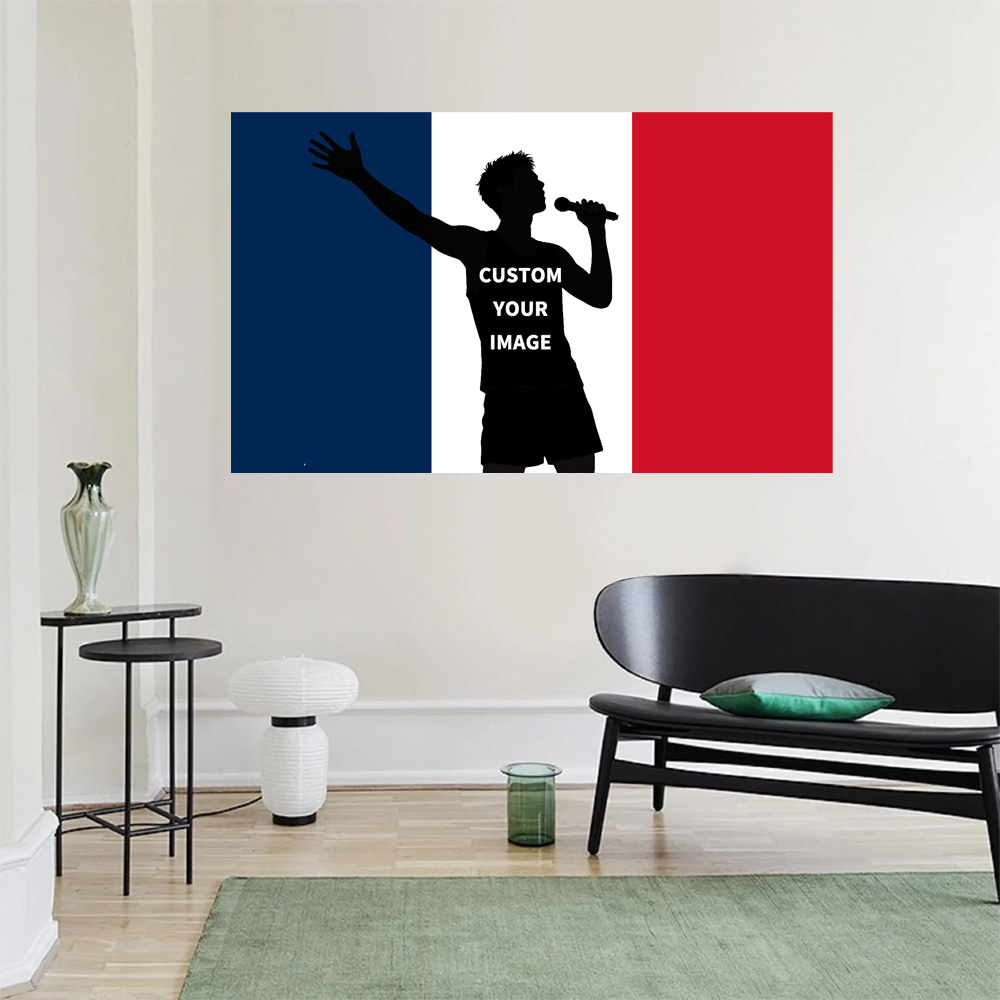 1pc 2D FLAT Personalize France - Home Decor Fabric review and price