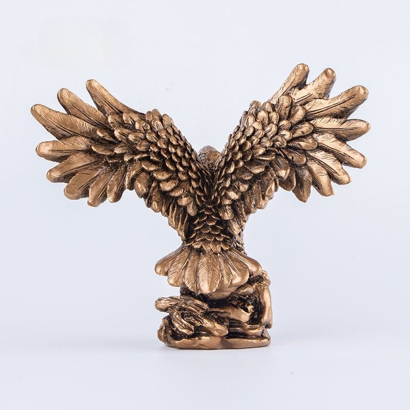 Resin Golden Eagle Figurine Ho - Home Decor Resin review and price