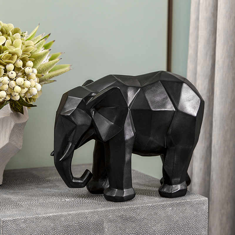 Resin Rhinoceros Elephant Stat - Abstract Sculpture Resin review and price