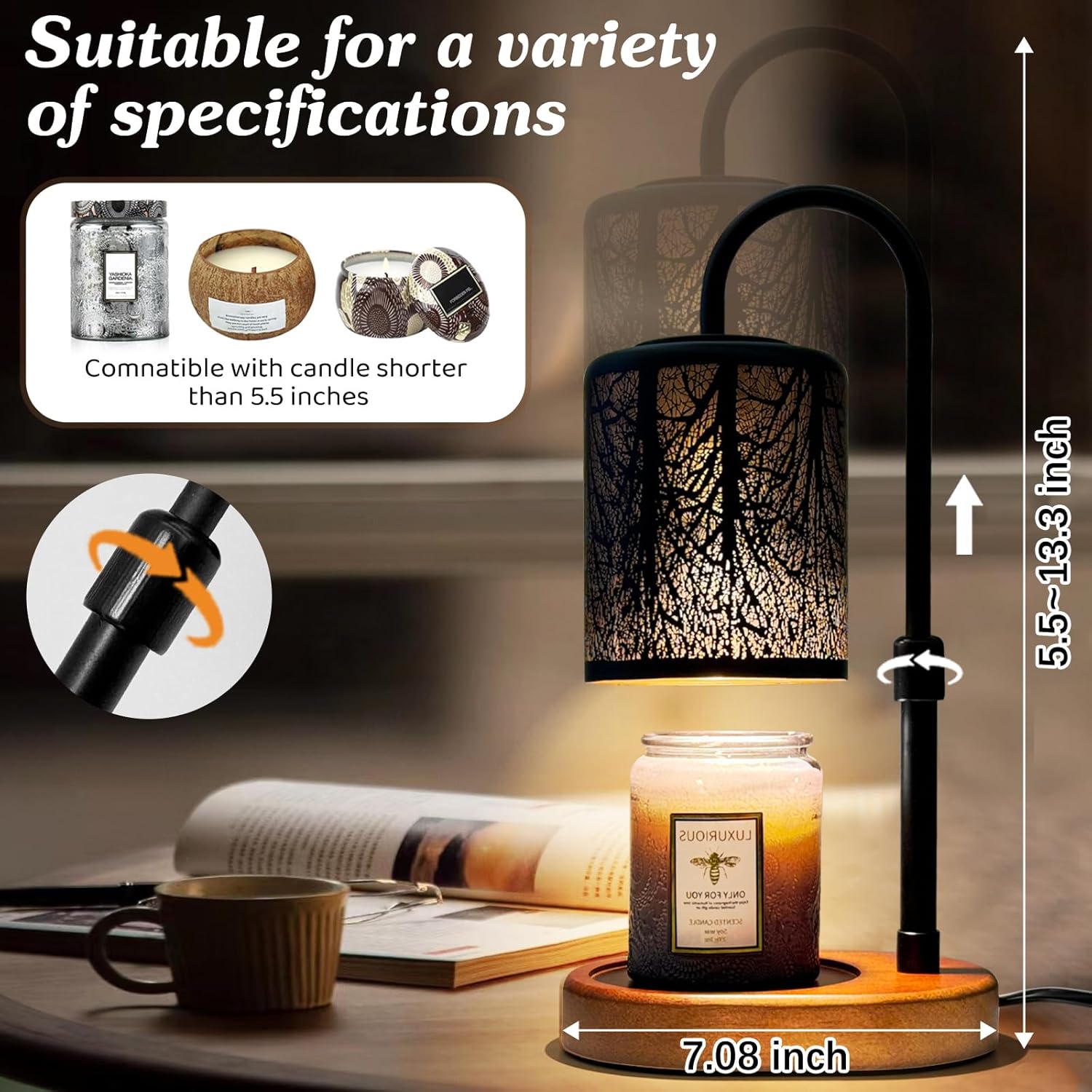Electric Candle Warmer With Ti - Home Decor Free Images review and price
