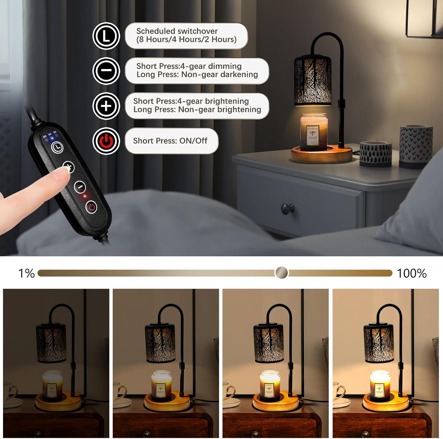 Electric Candle Warmer With Ti - Home Decor Free Images review and price