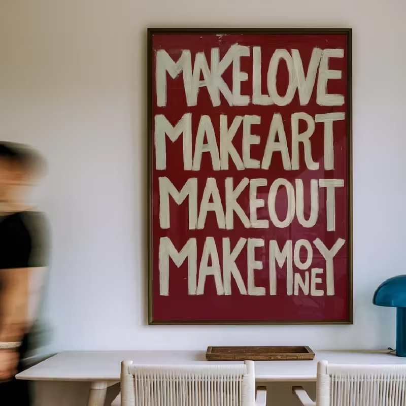 Modern,Retro Self Made Love Ki - Home Decor Lovely Home review and price
