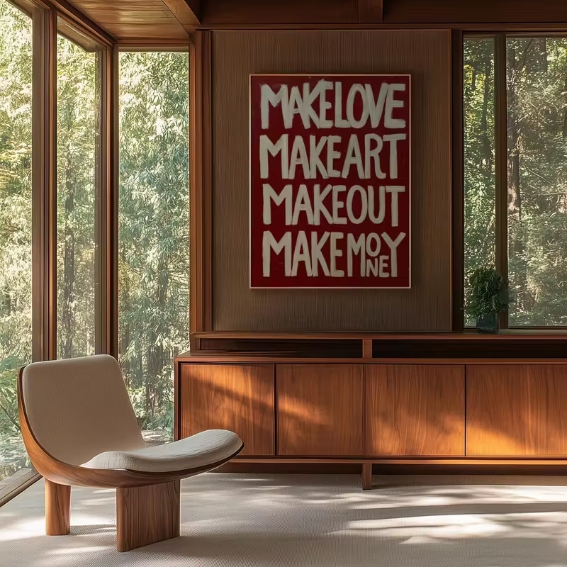 Modern,Retro Self Made Love Ki - Home Decor Lovely Home review and price