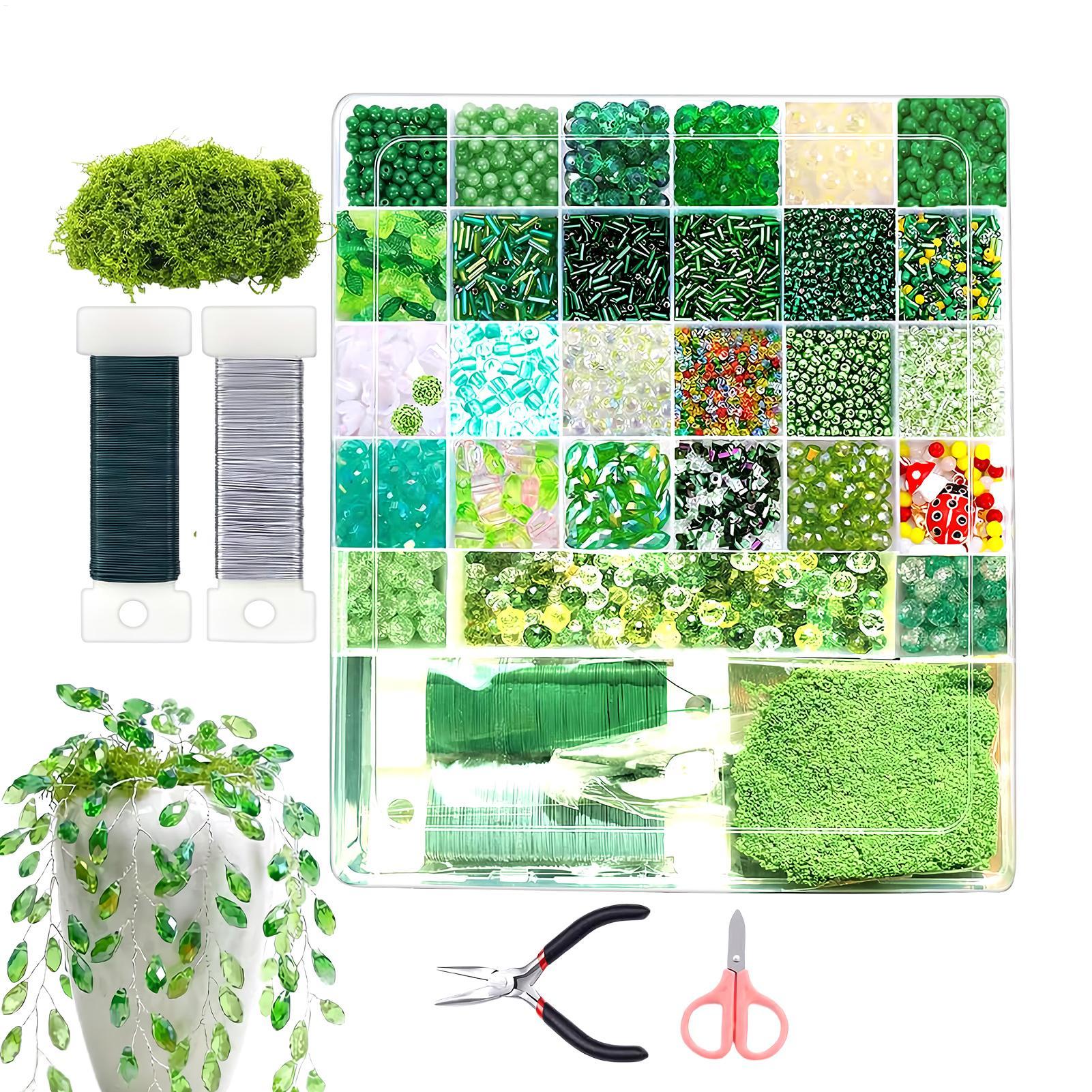 5500 Pcs Beaded Plant Kit Hand - Home Decor Usa review and price