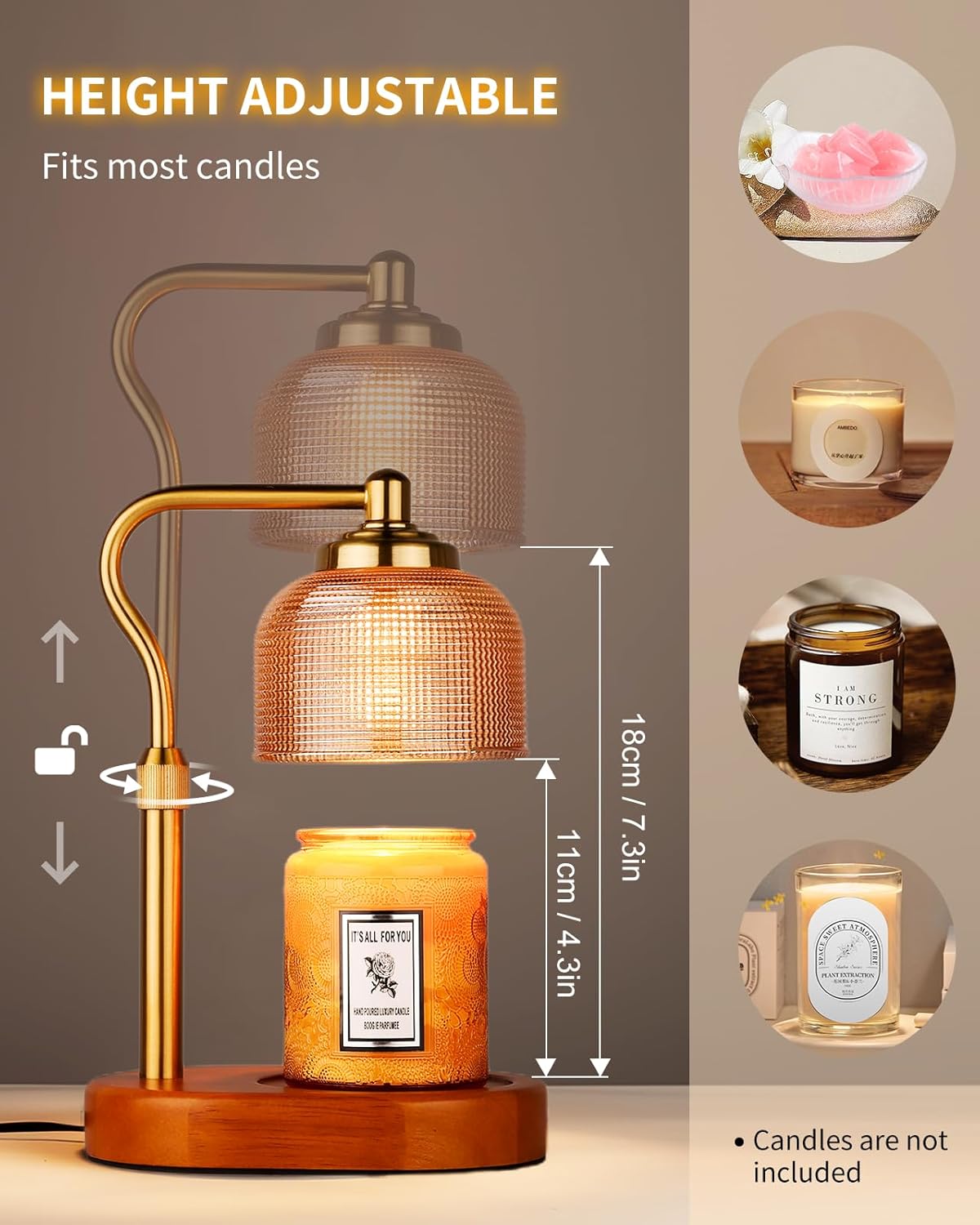 Candle Warmer Lamp With Timer  - Home Decor Free Images review and price