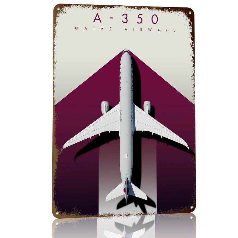 Qatar A-350 Oryx Majesty Metal - Home Decor Qatar review and price