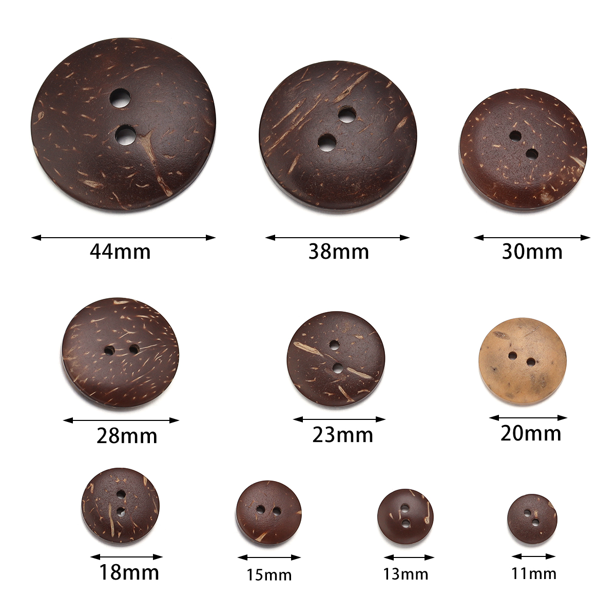10-100Pcs Natural Coconut Shel - Home Decor Happy review and price