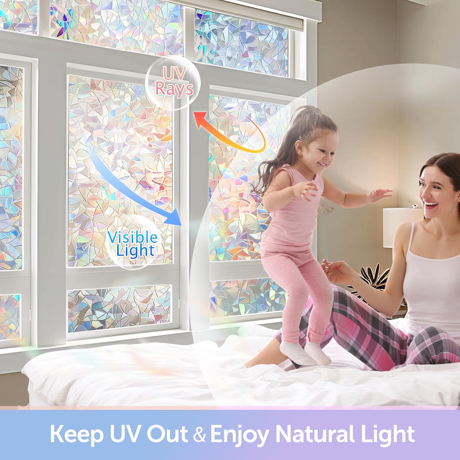 Rainbow Window Privacy Film No - Home Decor Free Images review and price