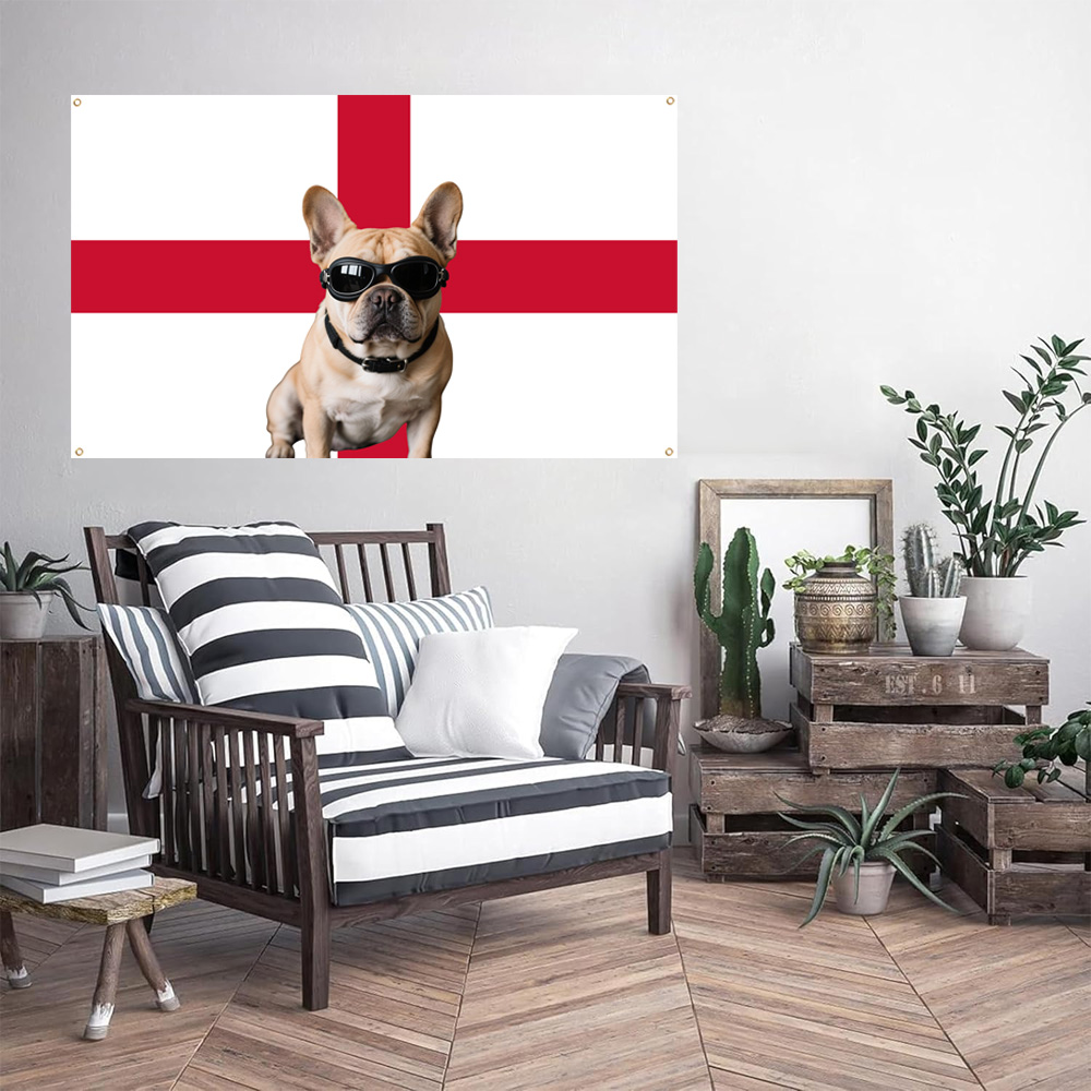 1pc 2D FLAT Personalize Englan - Home Decor Fabric review and price
