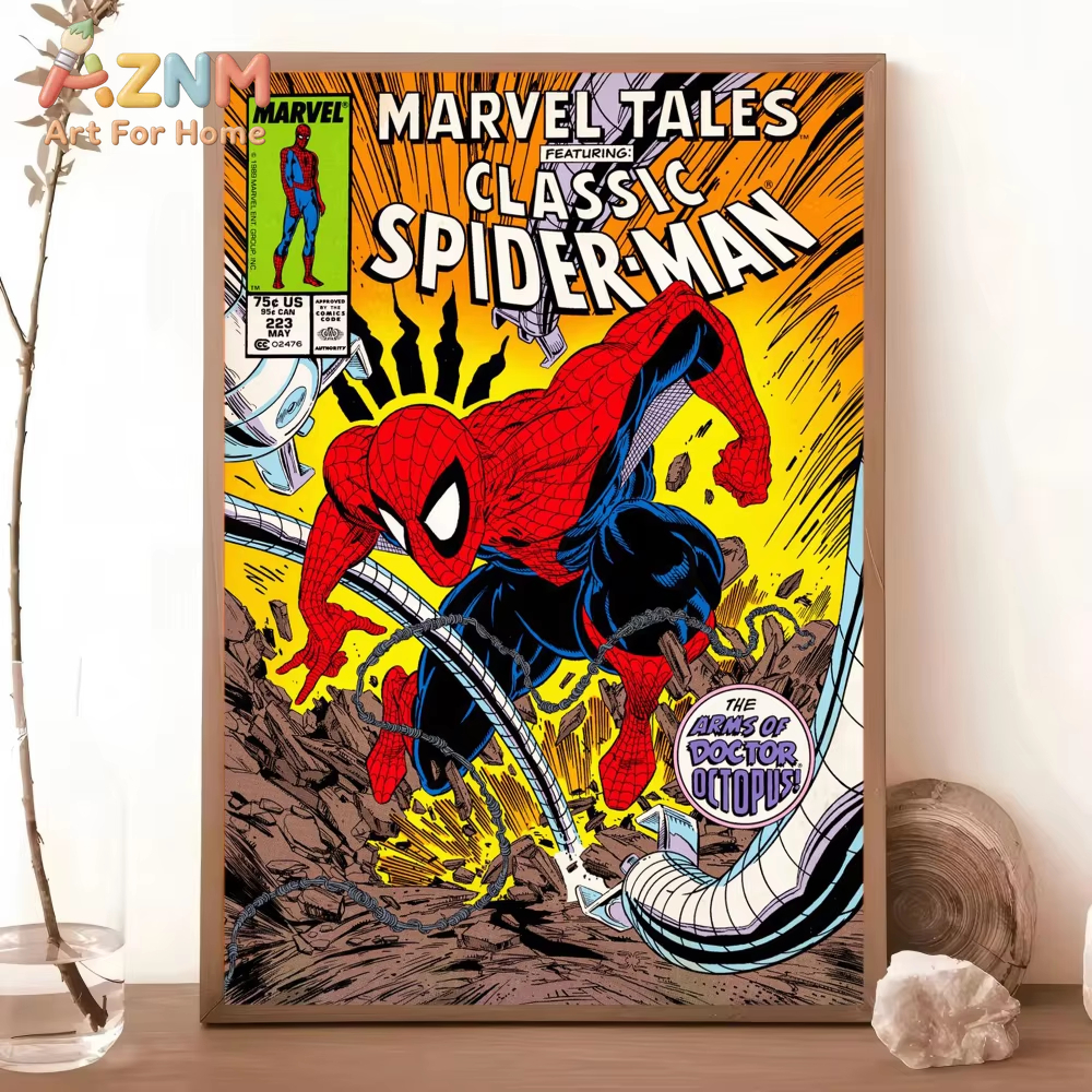Watercolor Spiderman Graffiti  - Watercolor Poster Print review and price