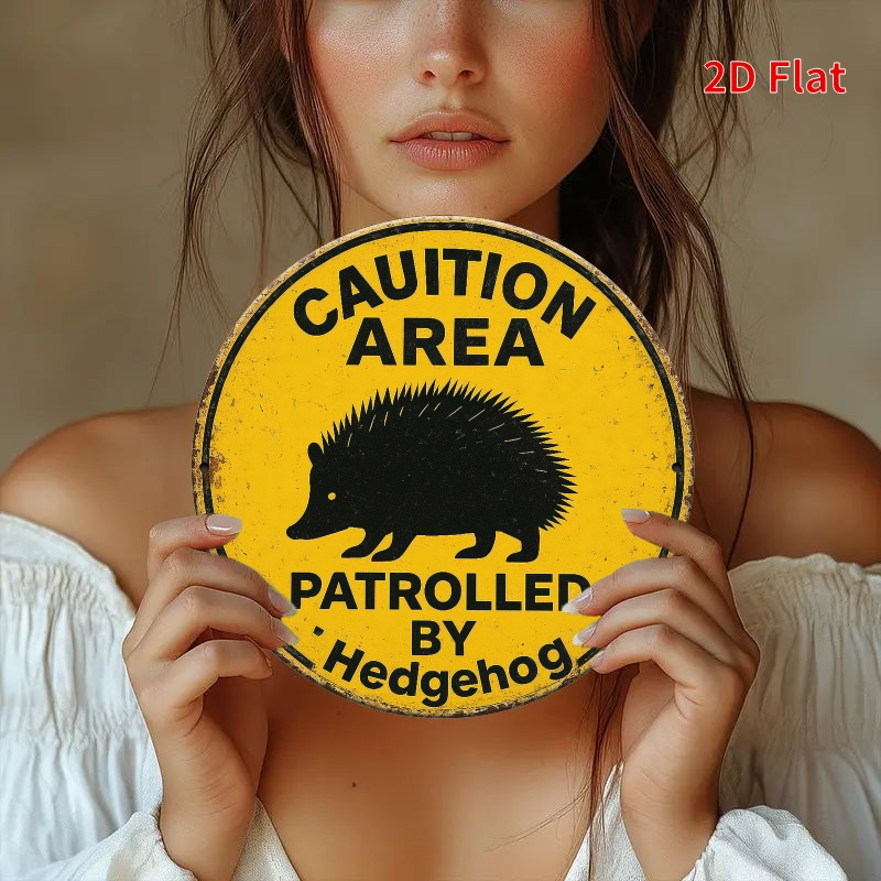 Vintage Rustic Hedgehog Patrol - Home Decor Yellow review and price