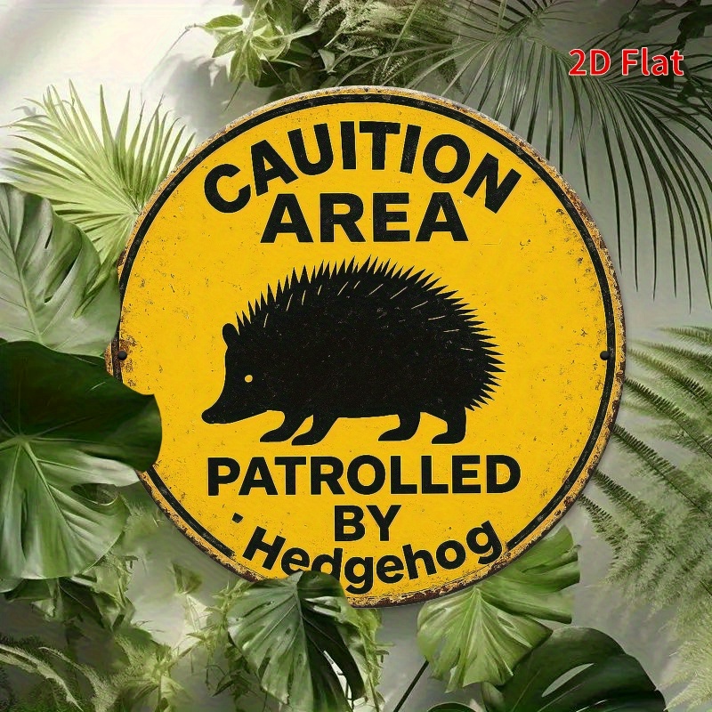 Vintage Rustic Hedgehog Patrol - Home Decor Yellow review and price
